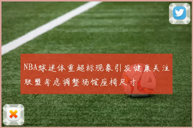 NBA球迷体重超标现象引发健康关注联盟考虑调整场馆座椅尺寸