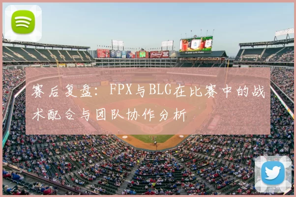 赛后复盘:FPX与BLG在比赛中的战术配合与团队协作分析