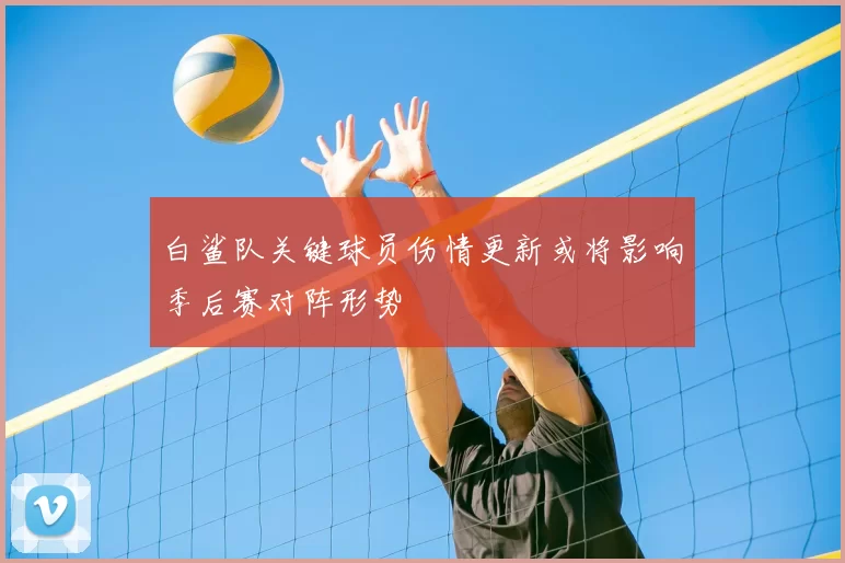 白鲨队关键球员伤情更新或将影响季后赛对阵形势