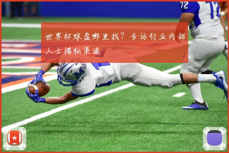 世界杯球盘哪里找？专访行业内部人士揭秘渠道