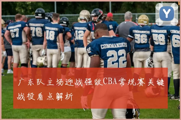 广东队主场迎战强敌CBA常规赛关键战役看点解析